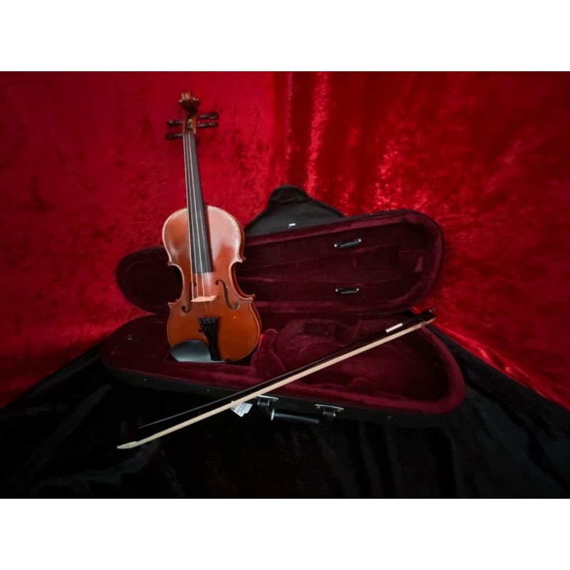 Student 1/8 Violin with Case and Bow - Good Condition